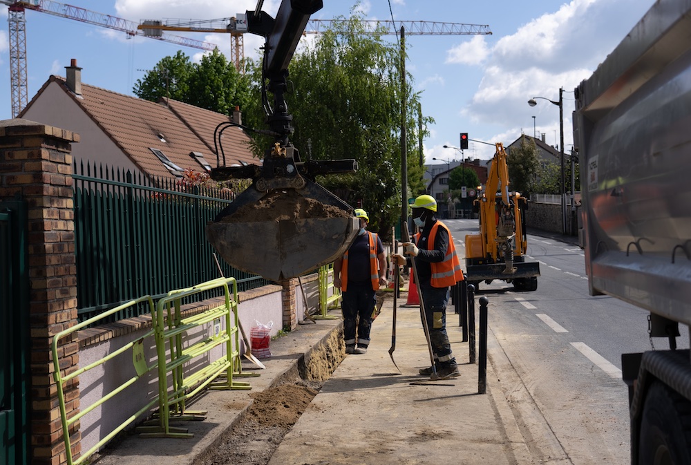 Chantier Bir réseaux