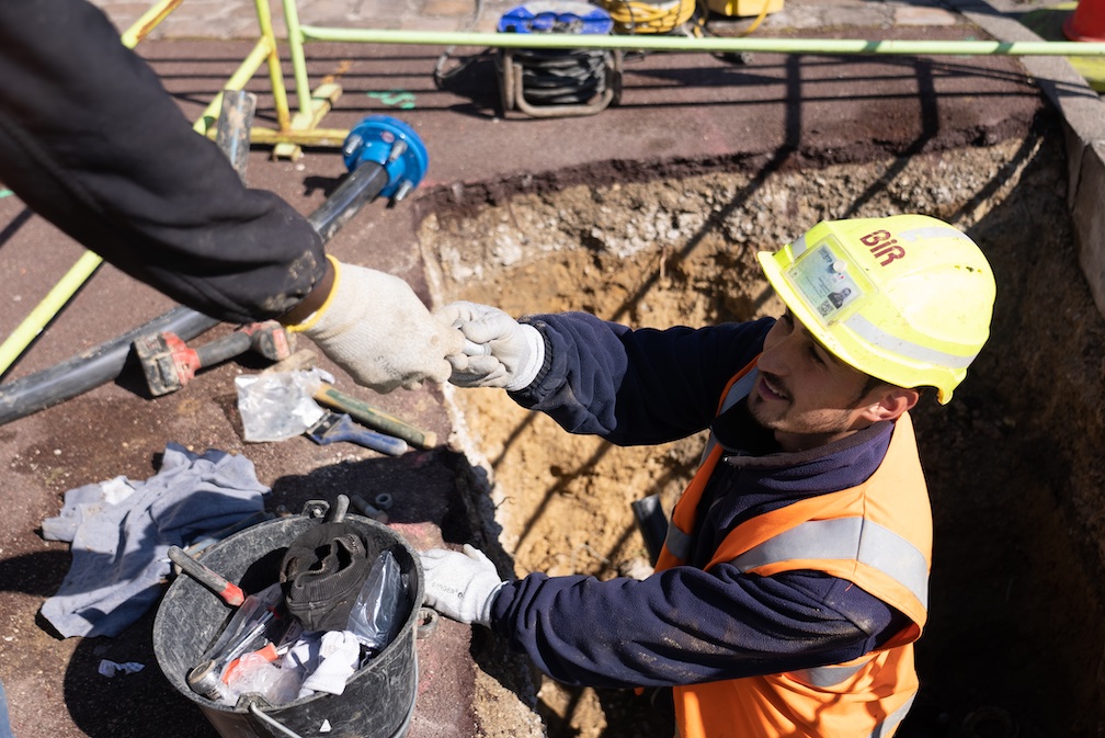 chantier bir réseaux