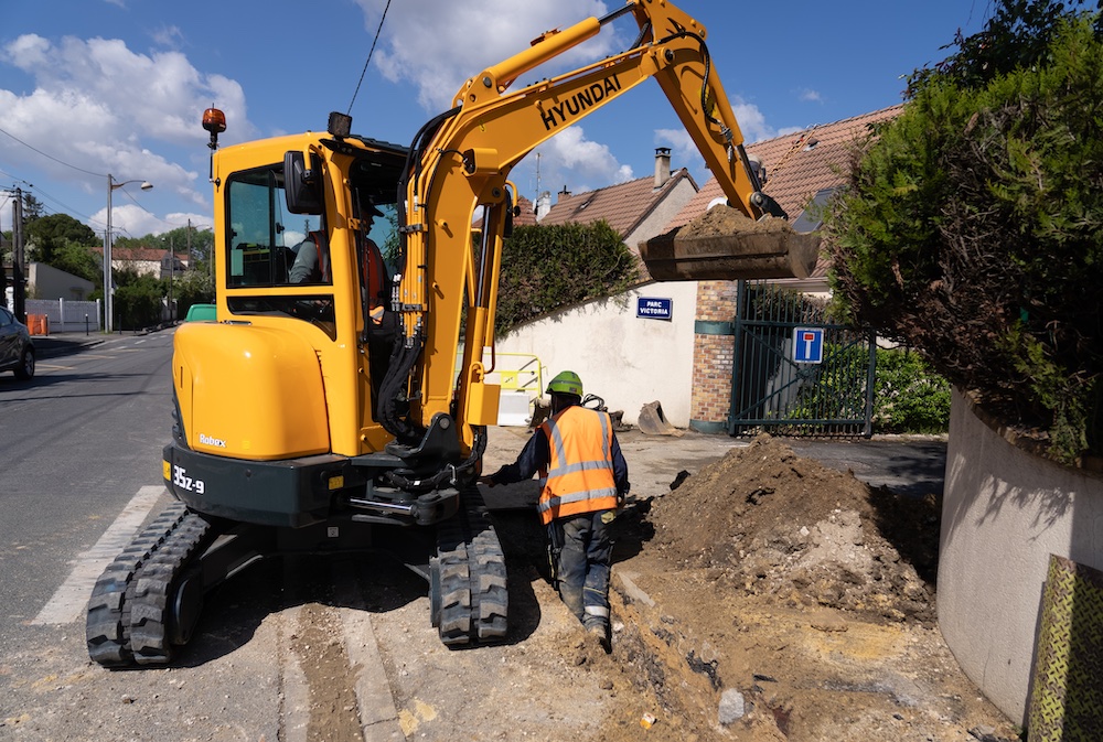 chantier bir réseaux