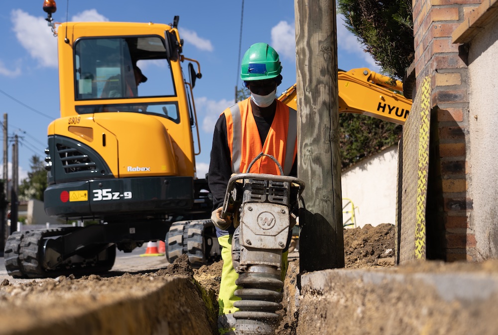 chantier bir réseaux